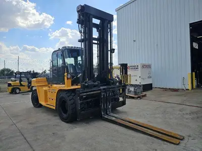Used 2018 HYUNDAI 160D-9 Internal Combustion Forklifts: Pneumatic Tire Illinois US | Somerset Equipment Sales #1546265