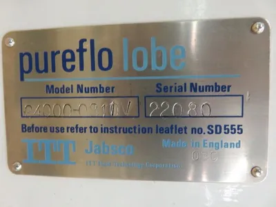 USED ITT Pureflo Lobe 24000-00311V