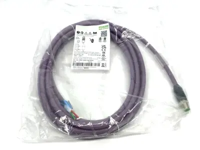 New | in-Stock Murrelektronik Single Ended Cable M12 male 0° B-cod. Cable & Wire Michigan US | Maverick Industrial Sales #1398477