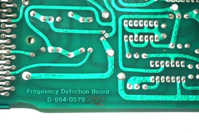 USED ALSTOM D-984-0579 FREQUENCY DETECTION BOARD D9840579