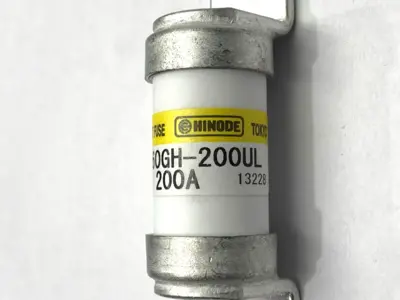 USED HINODE FAST ACTING FUSE 200A 660V AC/DV