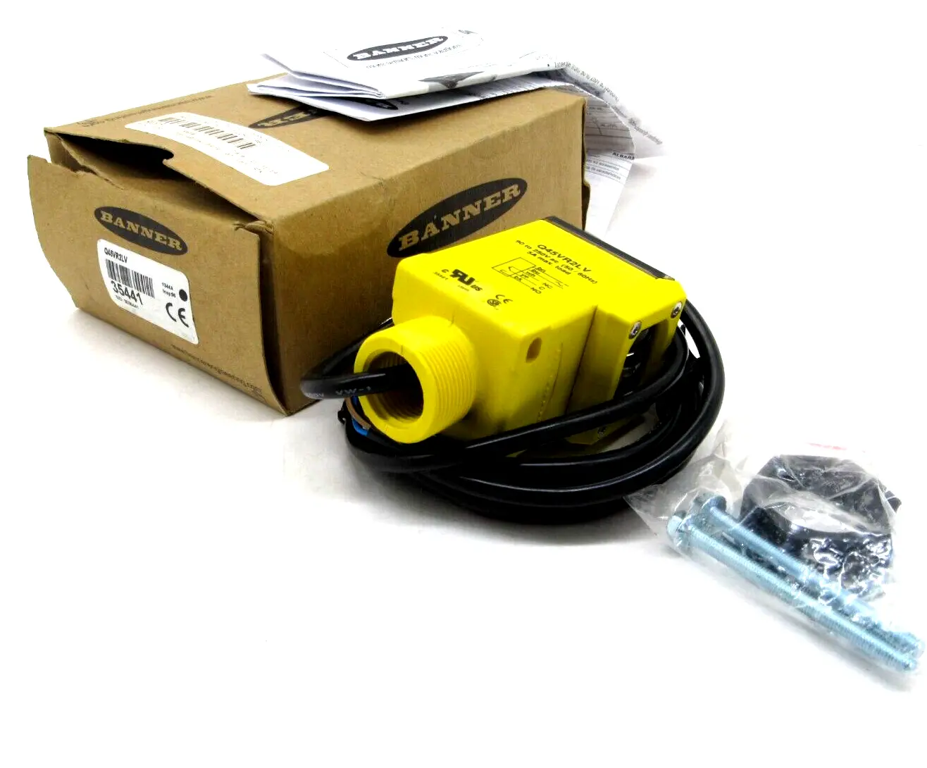 NEW BANNER ENGINEERING Q45VR2LV PHOTOELECTRIC SENSOR