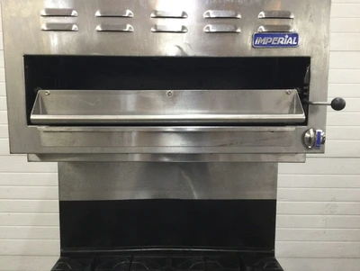 167-0115 Imperial IR-6/IRSB-36 36” Gas Range & Stove with Salamander Broiler