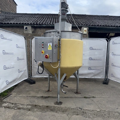 600L S/S JKTD vertical Anchor paddle mixer
