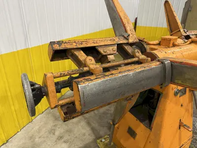 2500 LBS X 12" COOPER WEYMOUTH DOUBLE END PULL-OFF COIL REEL UNCOILER: STOCK #22618