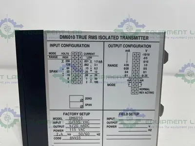NEW WILKERSON INSTRUMENT DM6010 TRUE RMS ISOLATED TRANSMITTER 115 VAC, 4/20 MADC