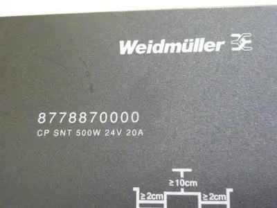 USED WEIDMULLER 8778870000