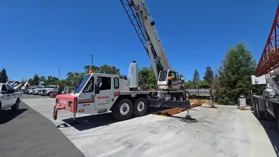 Used 2008 LINK-BELT HTC-8690 Telescopic Boom Lifts California US | Ben Kaplan Equipment #1233508
