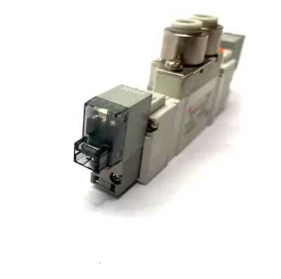 Used SMC DOUBLE SOLENOID VALVE 5-PORT Solenoid Valves | Maverick Industrial Sales #1107350