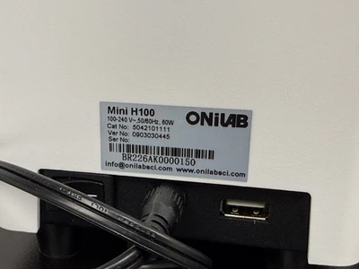 Used ONiLAB H100 Thermostatic Incubators Missouri US | BioLabTek #1272102