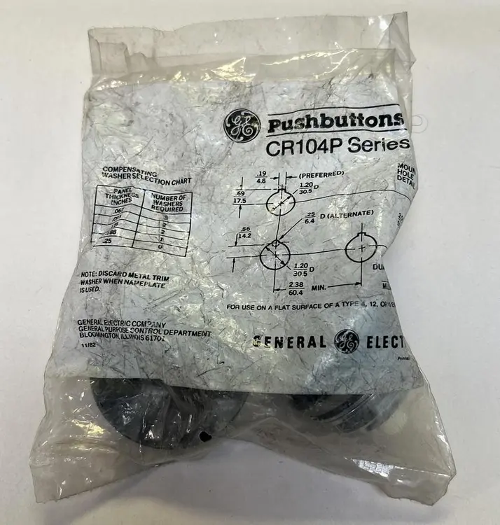 New | in-Stock GE CR104P Miscellaneous Equipment (Electrical & Power) | Surplus Asset Holdings #1201683