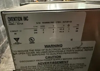 USED OVENTION M1718