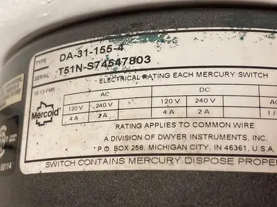 USED MERCOID DA-31-153-4