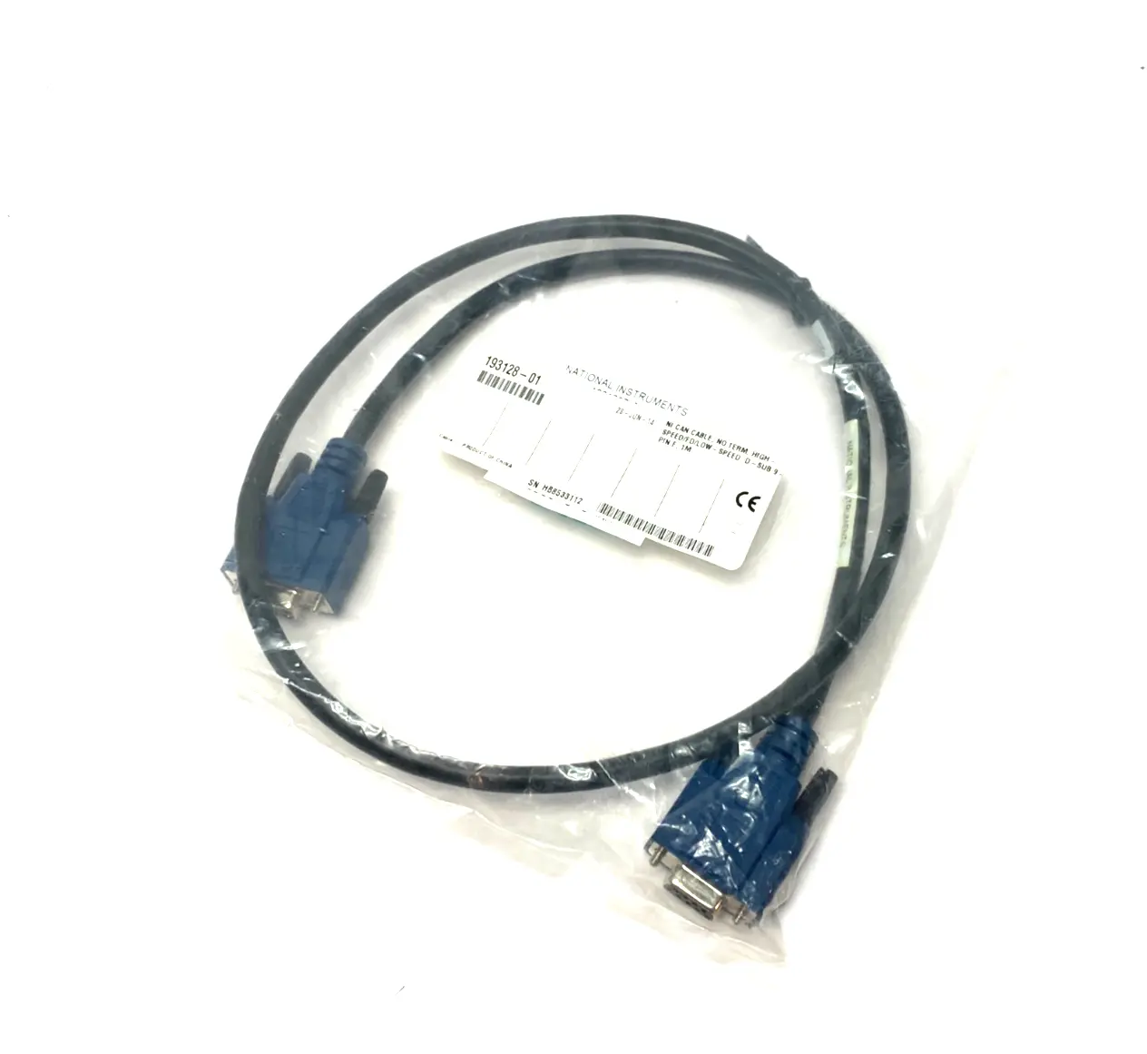 NEW NATIONAL INSTRUMENTS D-SUB CAN CABLE ASSEMBLY 1M