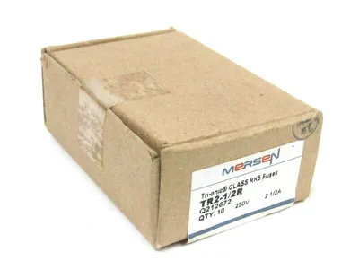 10 NEW MERSEN TR2-1/2R FUSES TR212R
