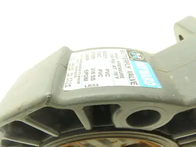 Hayward 3" PVC Butterfly Valve 150 PSI EPDM 4-Bolt 12" Lever  BY Series