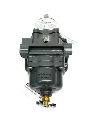 USED EMERSON FISHER INSTRUMENT SUPPLY REGULATOR, COMPACT, SMART BLEED