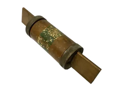 USED BUSSMANN BUSS SUPER-LAG RENEWABLE FUSE 400 AMPS 250V