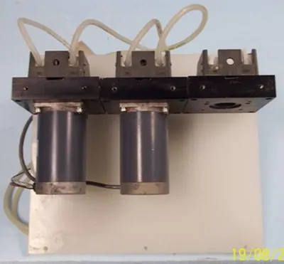 QTY. 2. STEP PUMPS (8MM SHAFT MOTORS) TYPE: LAZ3 D...