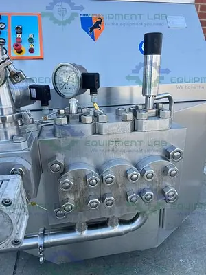USED GEA NIRO SOAVI NS3037H DUAL STAGE DAIRY HOMOGENIZER 5678 LITERS / HOUR