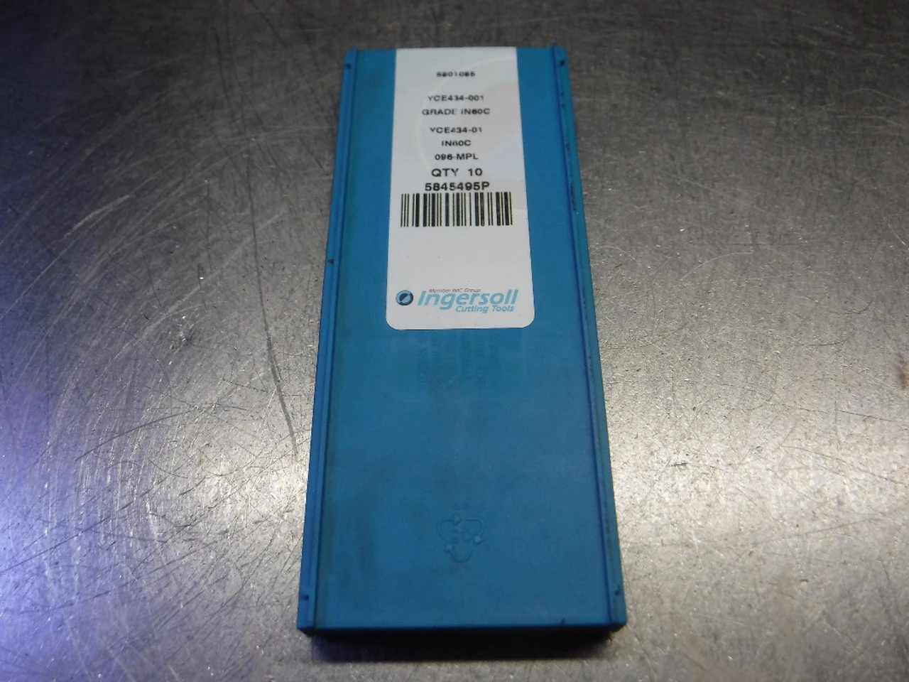 Ingersoll Cermet Inserts QTY10 YCE434-001 / YCE434-01 IN60C (LOC1290B)