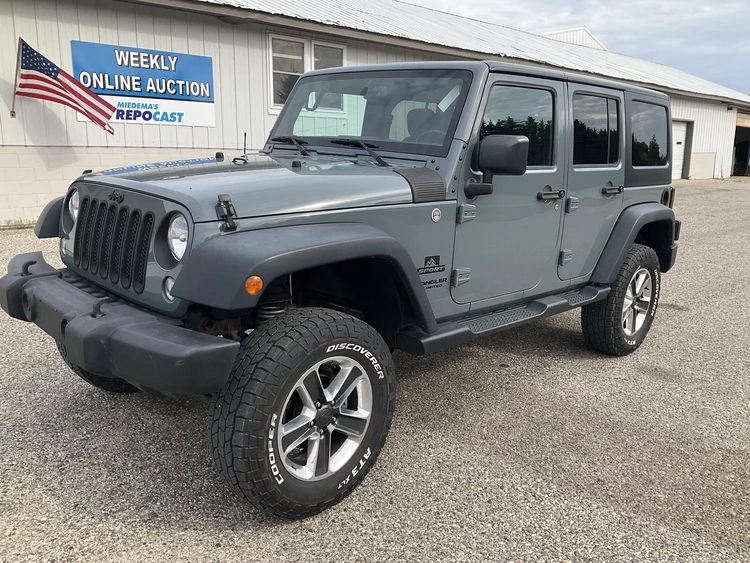 Used 2015 JEEP WRANGLER Sedans Michigan US | Miedema Asset Management Group #1183676