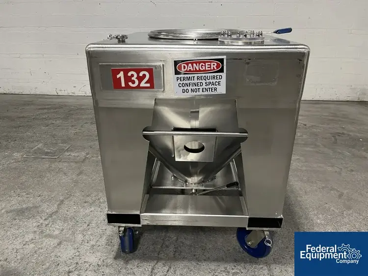 Used TOTE Systems 48" x 42" x 10"  Tote Systems Stainless Steel Transfer Bins Bins Ohio US | Federal Equipment Company #126872