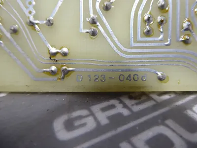 MOOG D123-040d Blow Moulding Control Board Used