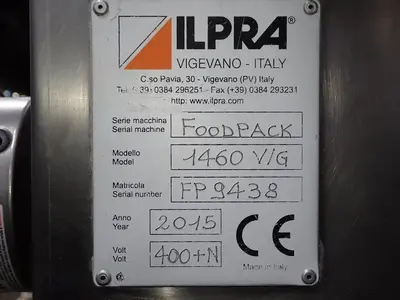 USED 2015 ILPRA FOODPACK 1460