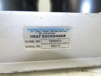 Thermatron 725SNC1 Dual Fan Heat Exchanger Radiator Model 725 9" Fan 115V