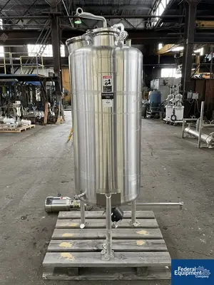 USED Walker 400 Liter Walker Agitated Recevier, 316L S/S, 14.9#