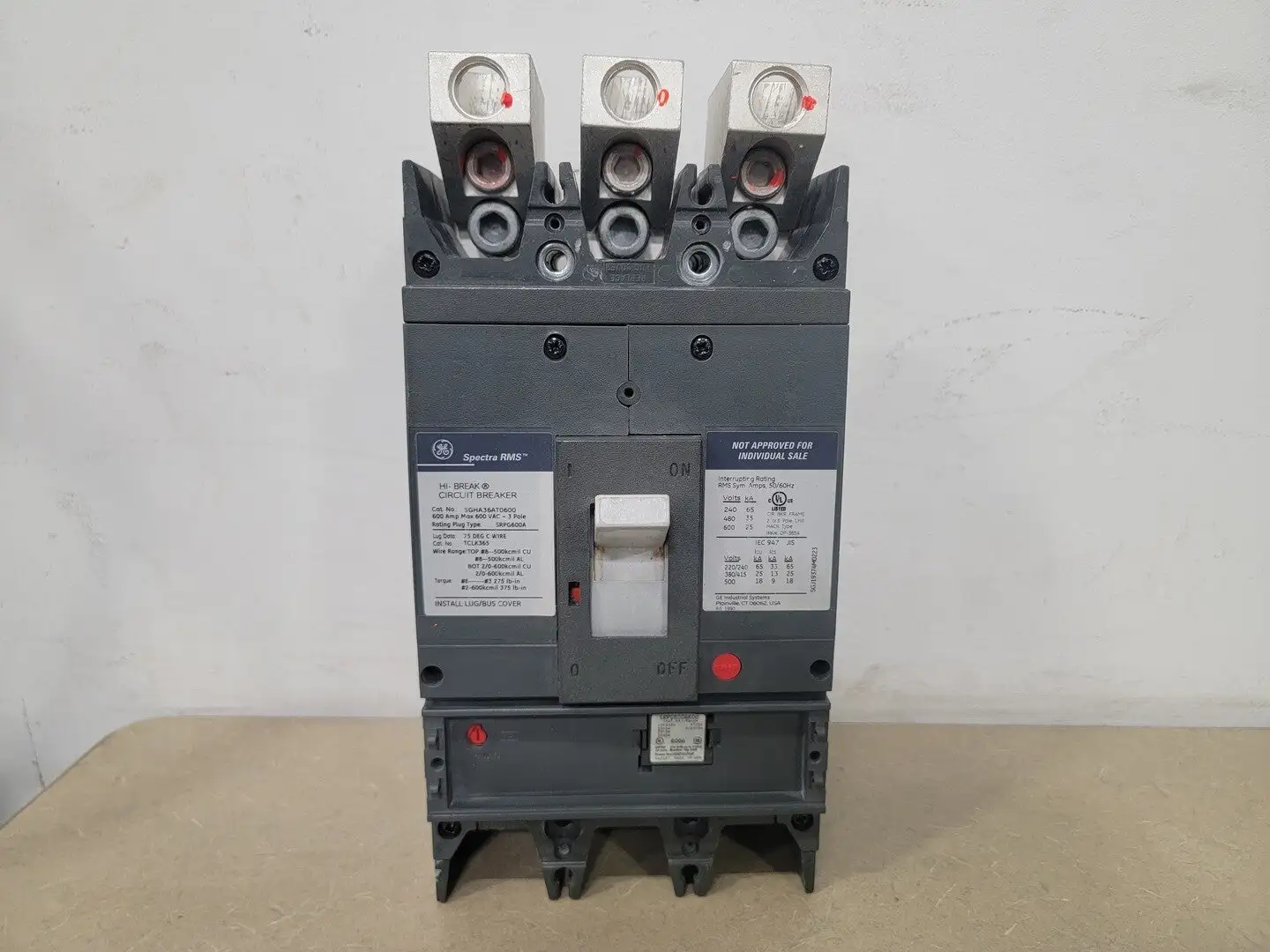 USED GENERAL ELECTRIC SGHA36AT0600