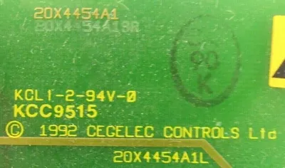 USED CEGELEC 20X4495C1L CIRCUIT BOARD 20X4454A1L