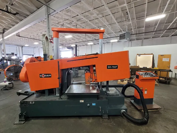 Used 2013 COSEN SH-760F Horizontal Dual Column Band Saws Kentucky US | Machinery Central #1146948
