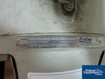 USED Fristam 3" x 2" Fristam Centrifugal Pump, S/S, 40 HP