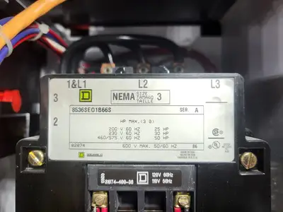 USED SQUARE D MODEL 6