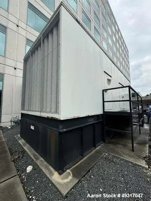 Used Cummins DQGAB 1500 kW Diesel Generator – Tier 2, PMG, Sound Enclosure, UL2085 Fuel Tank