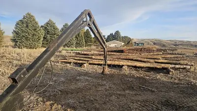 USED STERLING 12' COIL TYPE PLOW PACKER WITH GOOSENECK HITCH