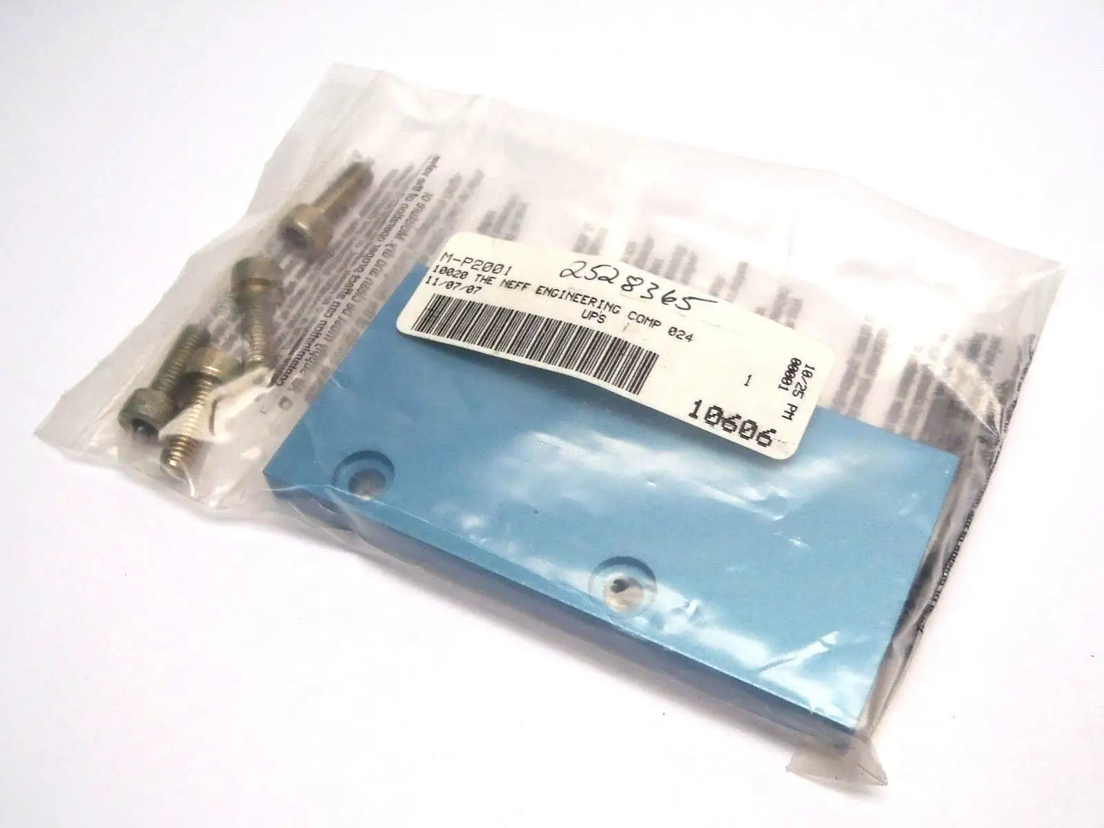 USED MAC BLUE BLANKING PLATE