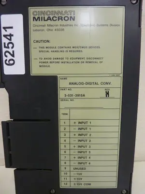 USED CINCINNATI MILACRON 3-531-3915A