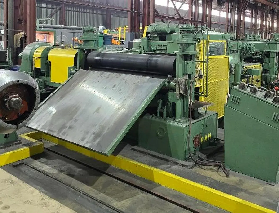 72" x .135" Wean Peeler/Pinch Rolls