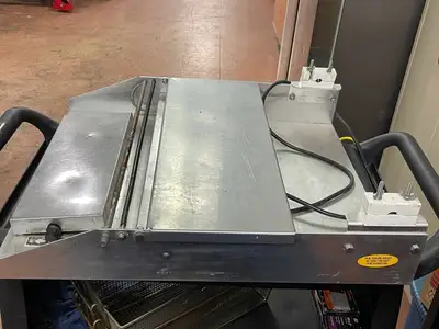Used Falcon Restaurant Supply Used Heat Seal Food Wrapper 18" Width Single Roll 6X15 Hotplate 120V Wrappers - Roll Illinois US | Falcon Restaurant Supply #1376211