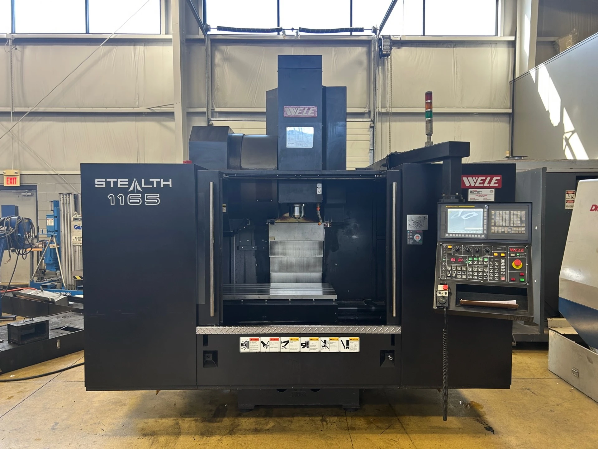 2012 Toyoda Wele Stealth 1165 AA1165 Box Way Machining Center