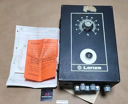 Used Lenze 436-E3 Variable Speed Drives | J&J Industrial Supply #499778