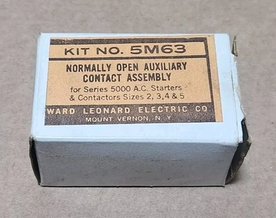 NEW Ward Leonard 5M63