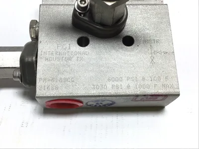 PGI International PM-618SCG Valve Manifold 316 Stainless Steel 3030/6000 PSI