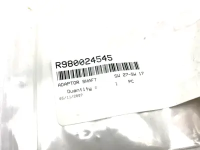New | in-Stock Bosch Rexroth Adaptor Shaft SW 27-SW 17 Conveyor Parts Michigan US | Maverick Industrial Sales #1391324