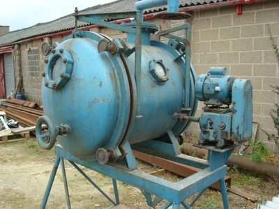 Double Drum Twin Roll Drier  Vac Chamber