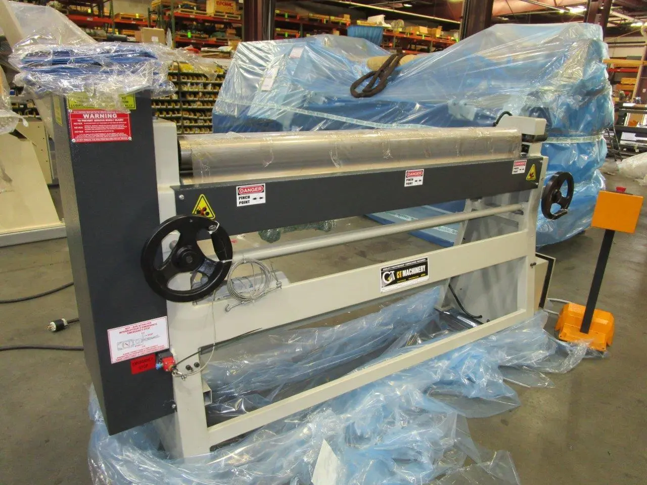 3.94" Diameter x 41.34", NEW CT-Sahinler Power Bending Roll Initial Pinch - Model MSM 1050-100