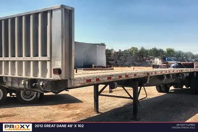 Used 2012 GREAT DANE 48' X 102 Flatbed Trailers Kentucky US | Proxy Equipment #1377797